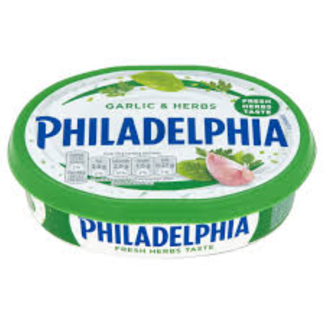 PHILADELPHIA GARLIC & HERBS 170G